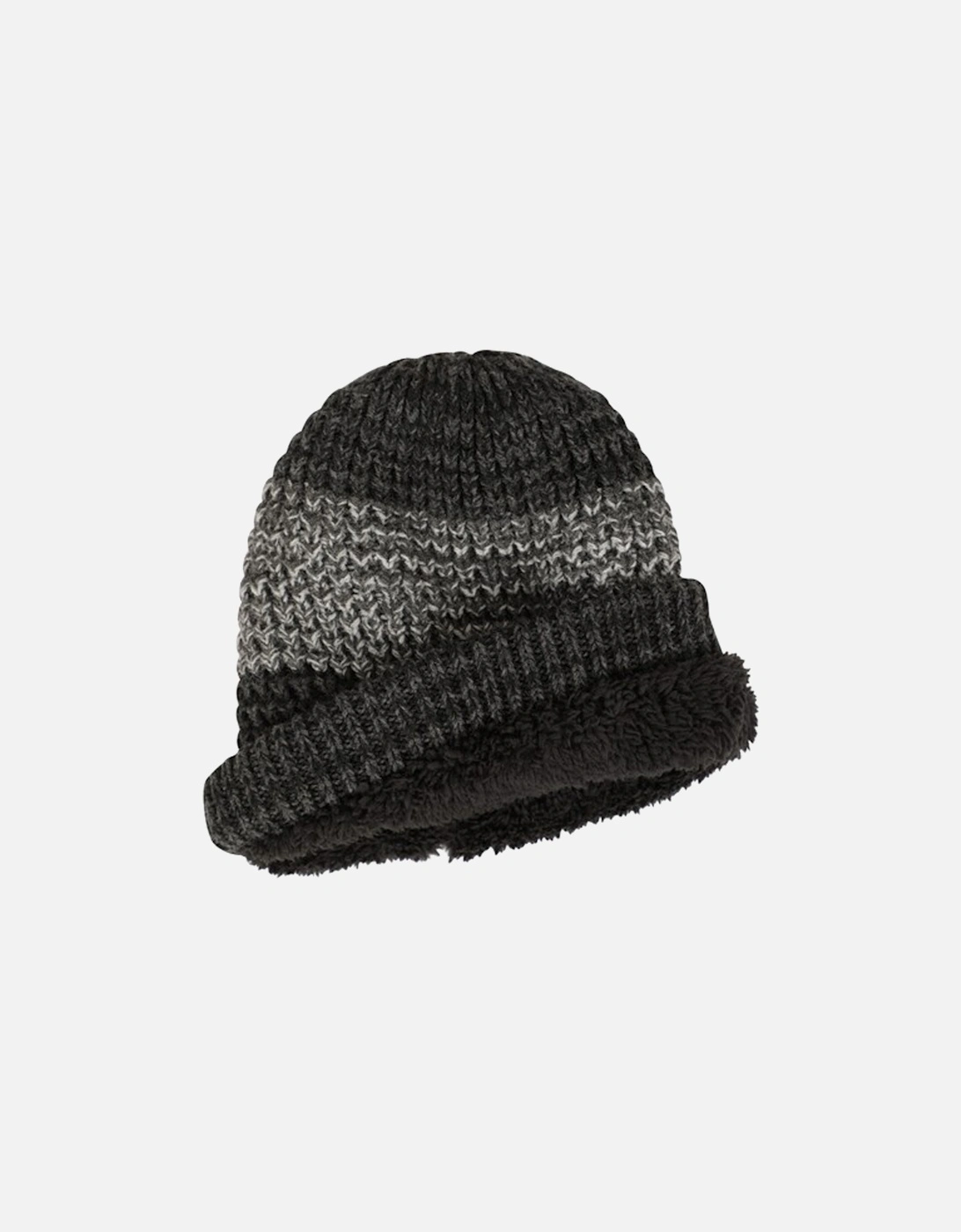 Mens Thermal Two Tone Melange Beanie