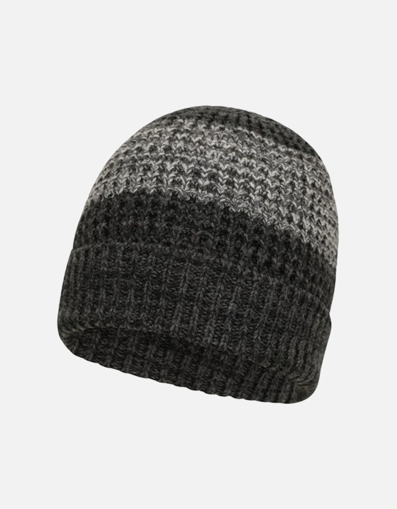 Mens Thermal Two Tone Melange Beanie