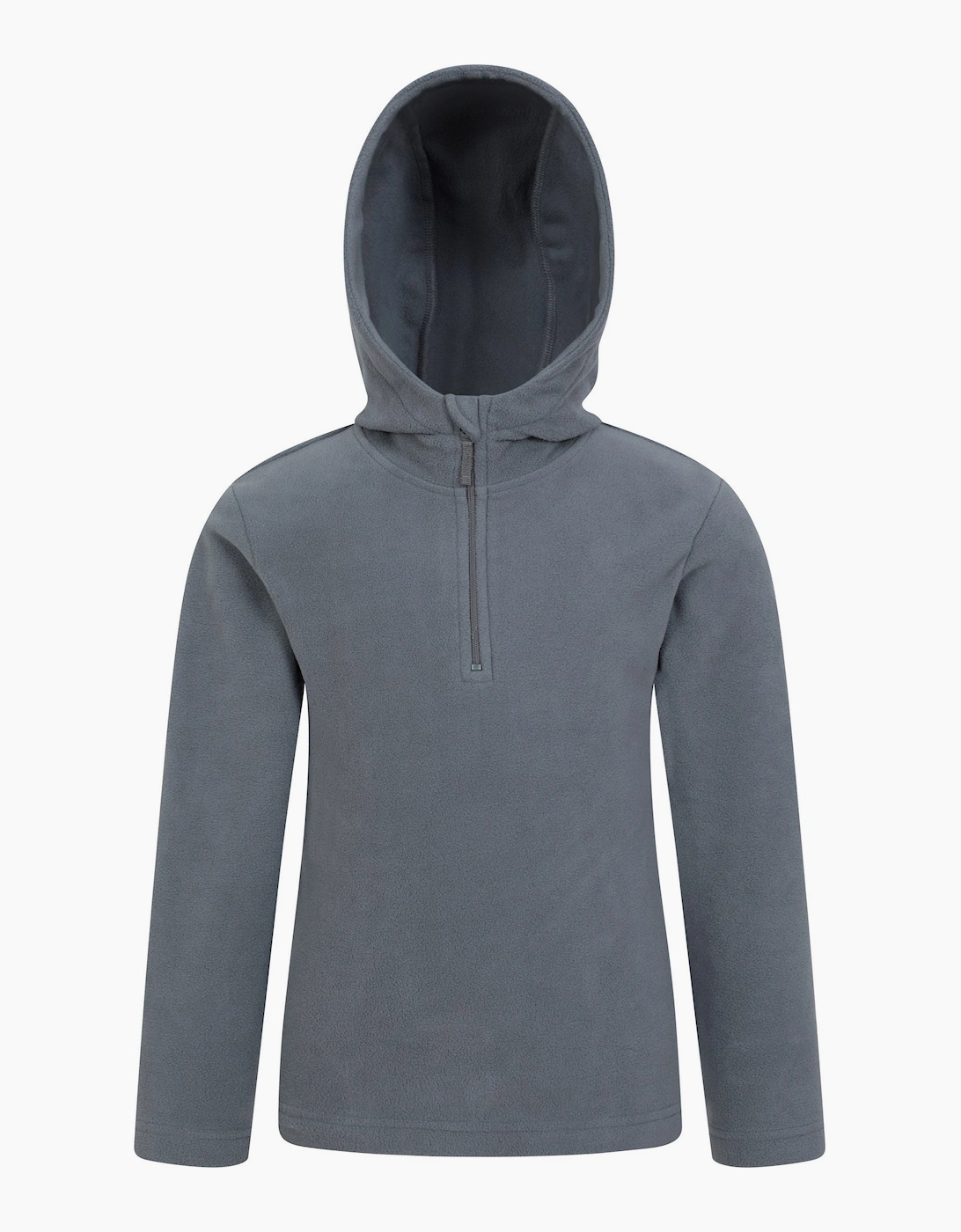 Mountain Warehouse Unisex Grey Childrens/ Camber Ii Fleece Hoodie  5 Years/6 Years Size 5-6 Years Kids