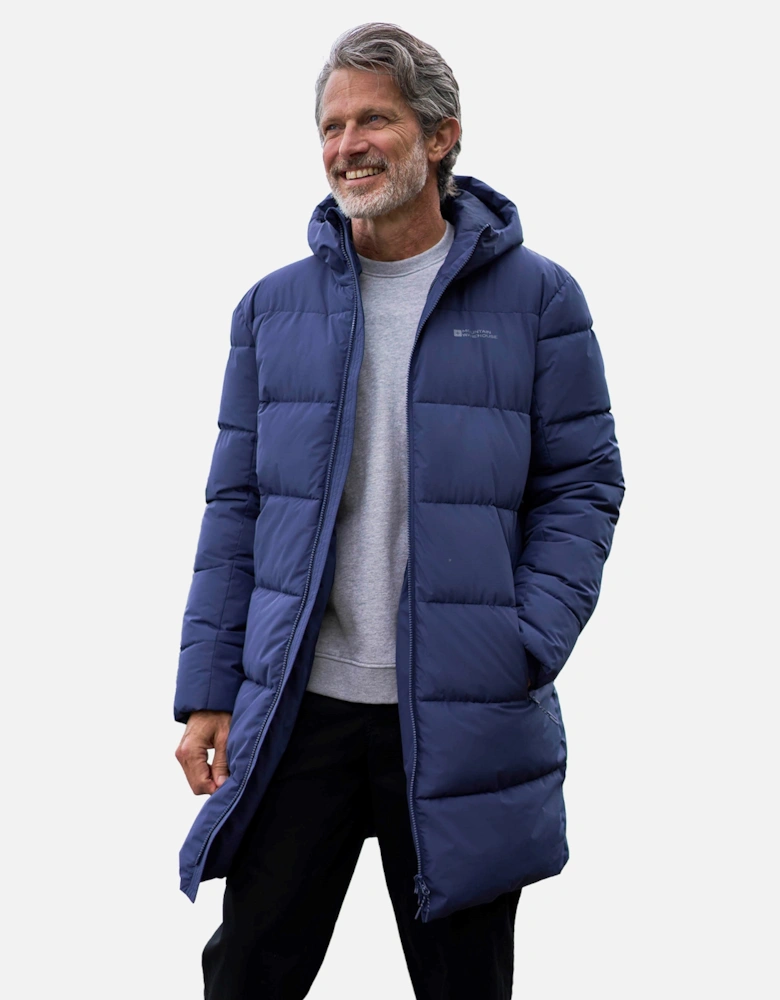 Mens Vortex Longline Padded Jacket