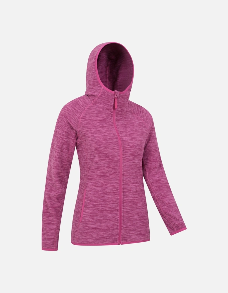 Womens/Ladies Lleyn II Melange Full Zip Hoodie