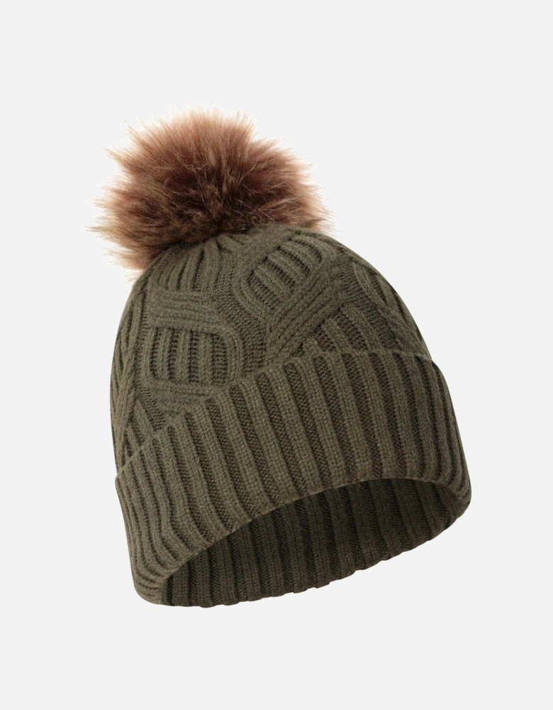 Womens/Ladies Florence Pom Pom Beanie