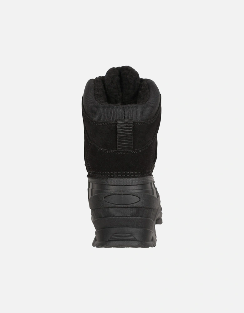 Mens Range Cow Suede Snow Boots