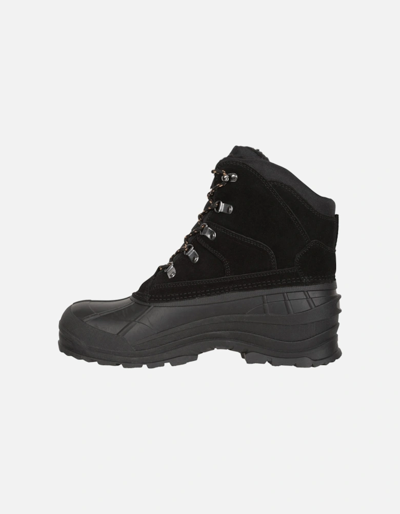 Mens Range Cow Suede Snow Boots