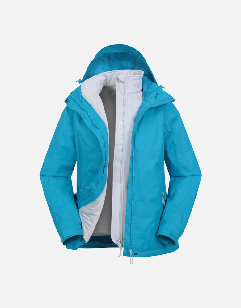 Womens/Ladies Bracken Extreme 3 in 1 Waterproof Jacket