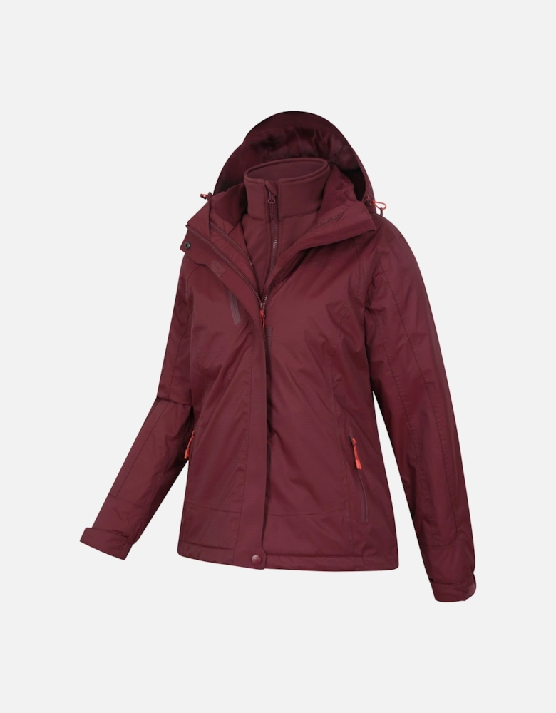 Womens/Ladies Bracken Extreme 3 in 1 Waterproof Jacket