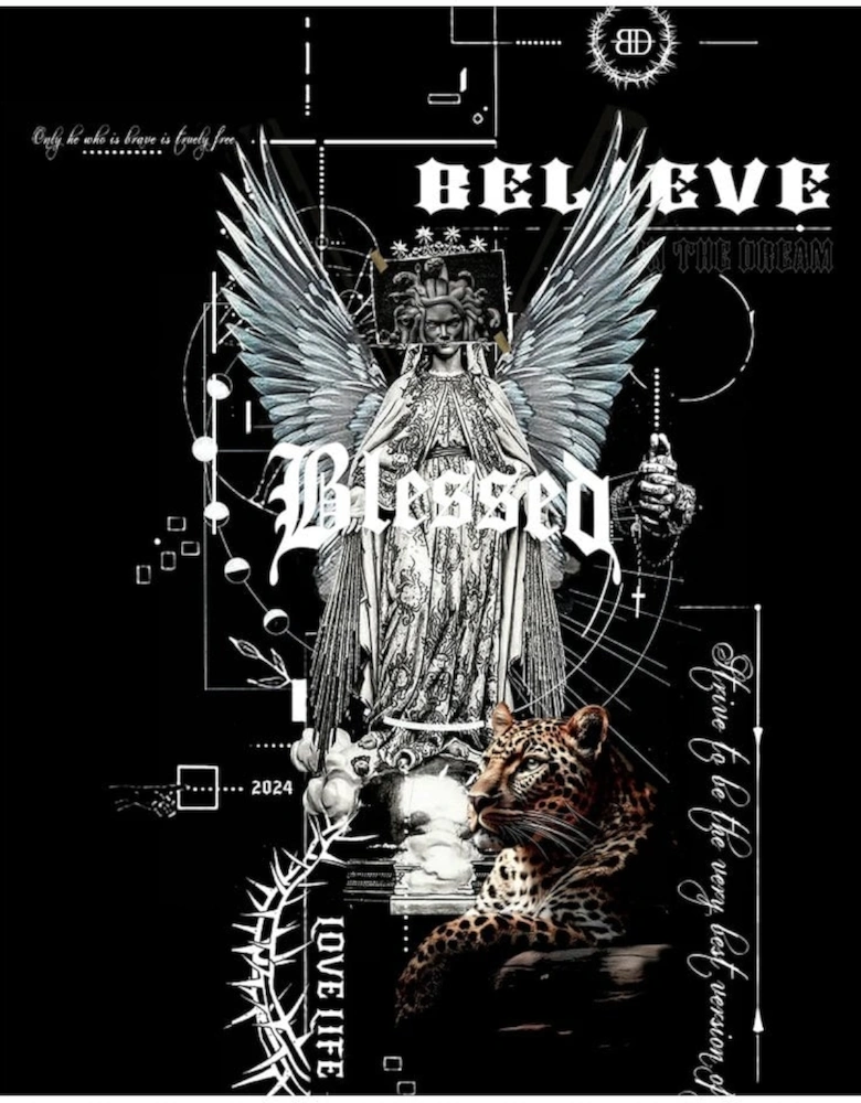 Believe In Yourself T-Shirt Black