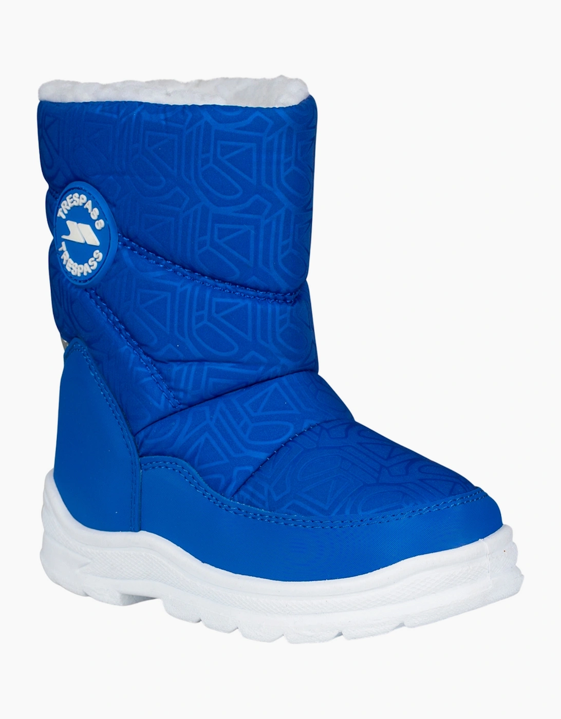 Trespass Unisex Blue Childrens/ Snowflake Snow Boots - : 7.5 Size 7.5 Uk Child Kids