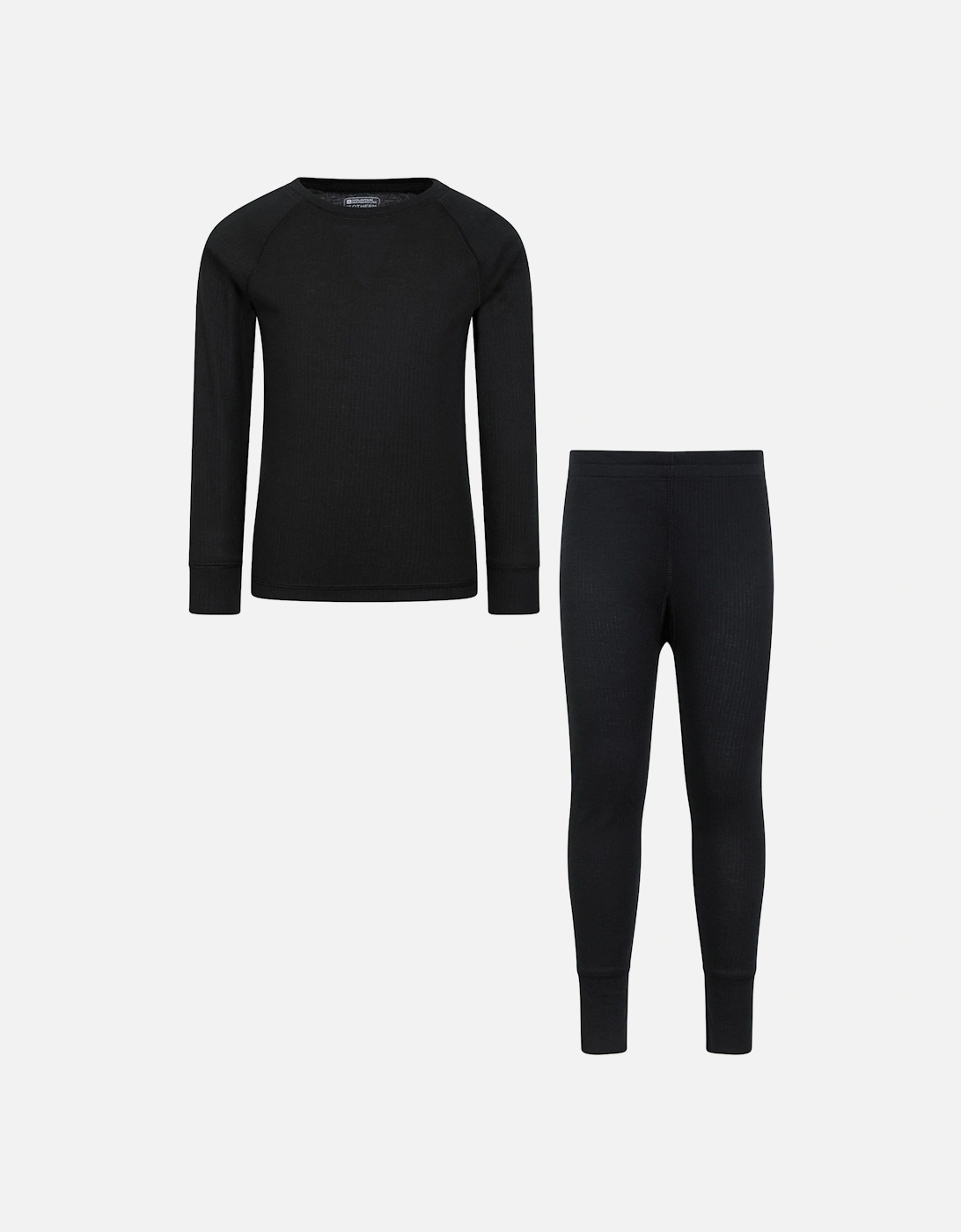 Childrens/Kids Talus Plain Base Layer Set, 6 of 5