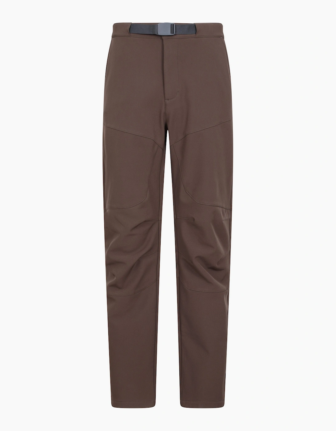Men's Mountain Warehouse Mens Rockcliffe Softshell Hiking Trousers - Brown - Size: 32R