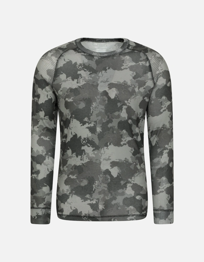 Mens Talus Camouflage Thermal Top