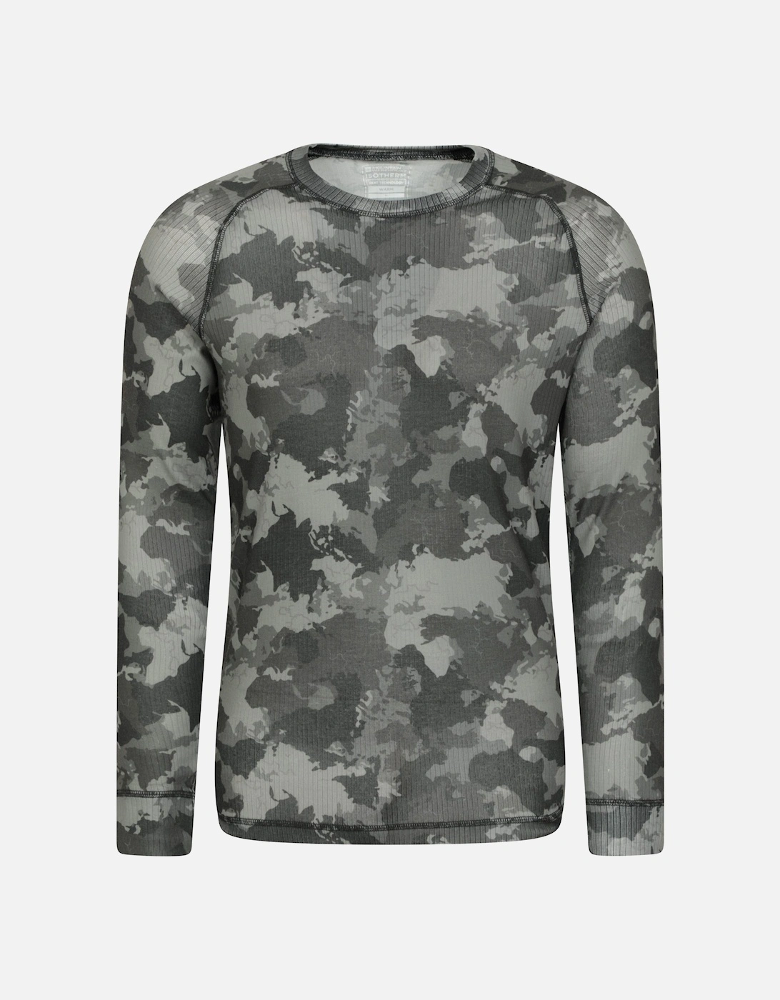 Mens Talus Camouflage Thermal Top, 4 of 3