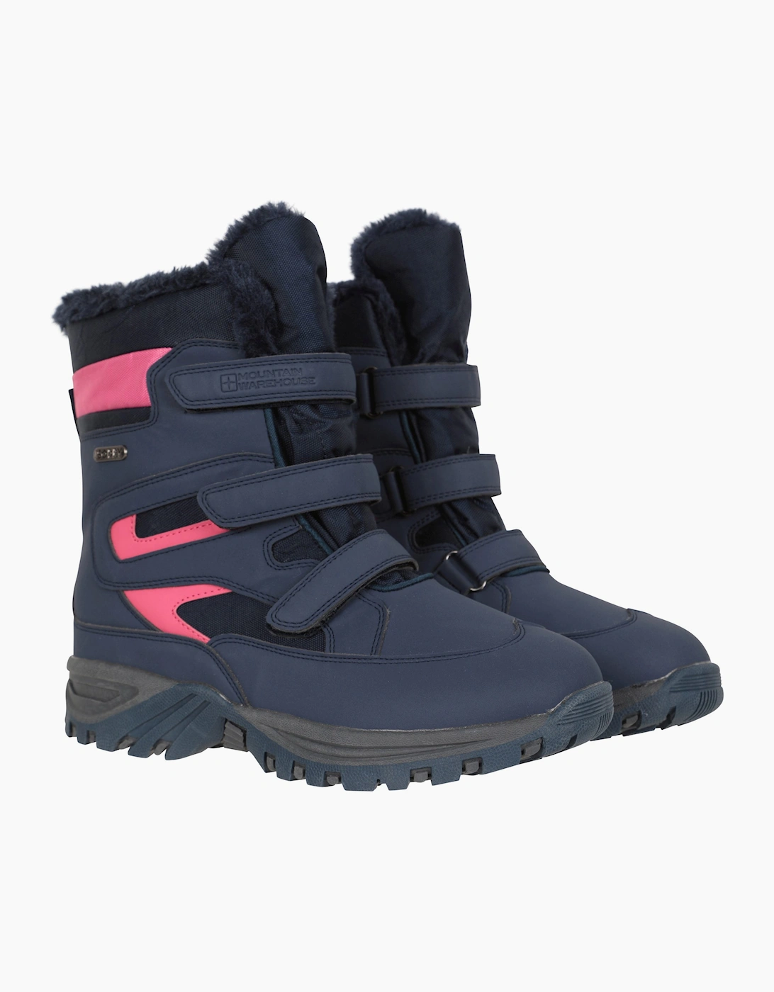 Mountain Warehouse Unisex Navy Childrens/ Chill Waterproof Walking Boots - Size: 4 Uk Kids