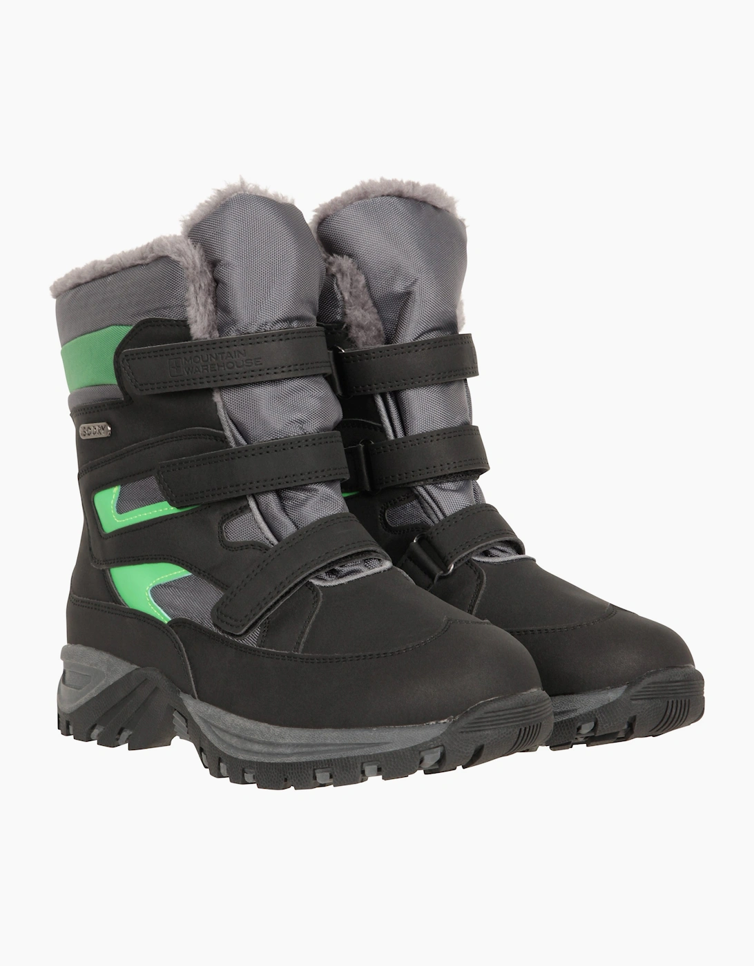 Mountain Warehouse Mountain Warehouse Childrens/Kids Chill Waterproof Walking Boots - Black