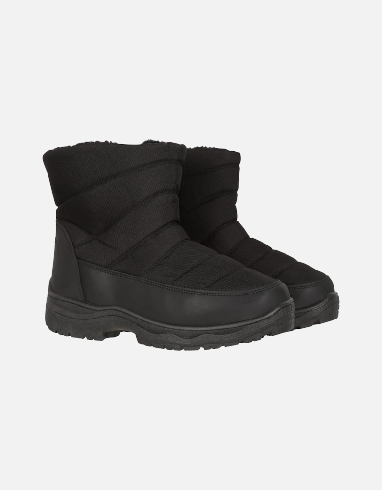 Womens/Ladies Icey Fleece Lined Ankle Snow Boots