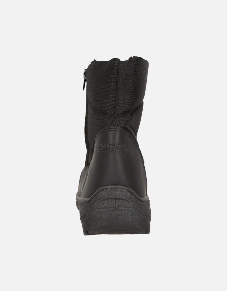 Womens/Ladies Icey Fleece Lined Ankle Snow Boots