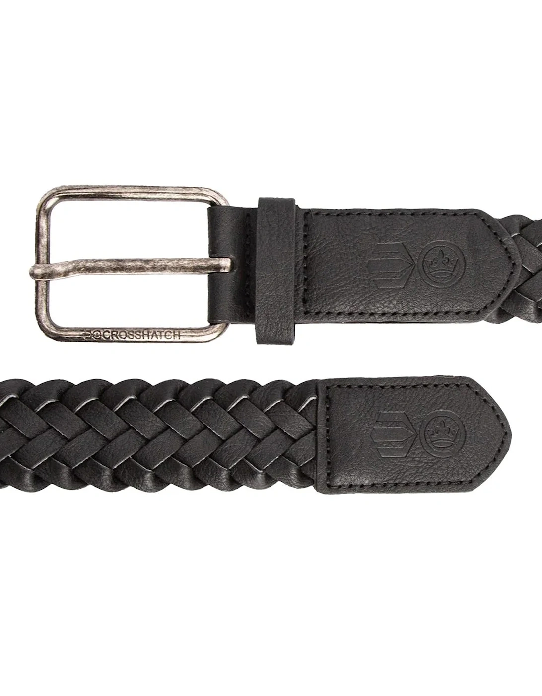 Mens Pretzel Woven Waist Belt