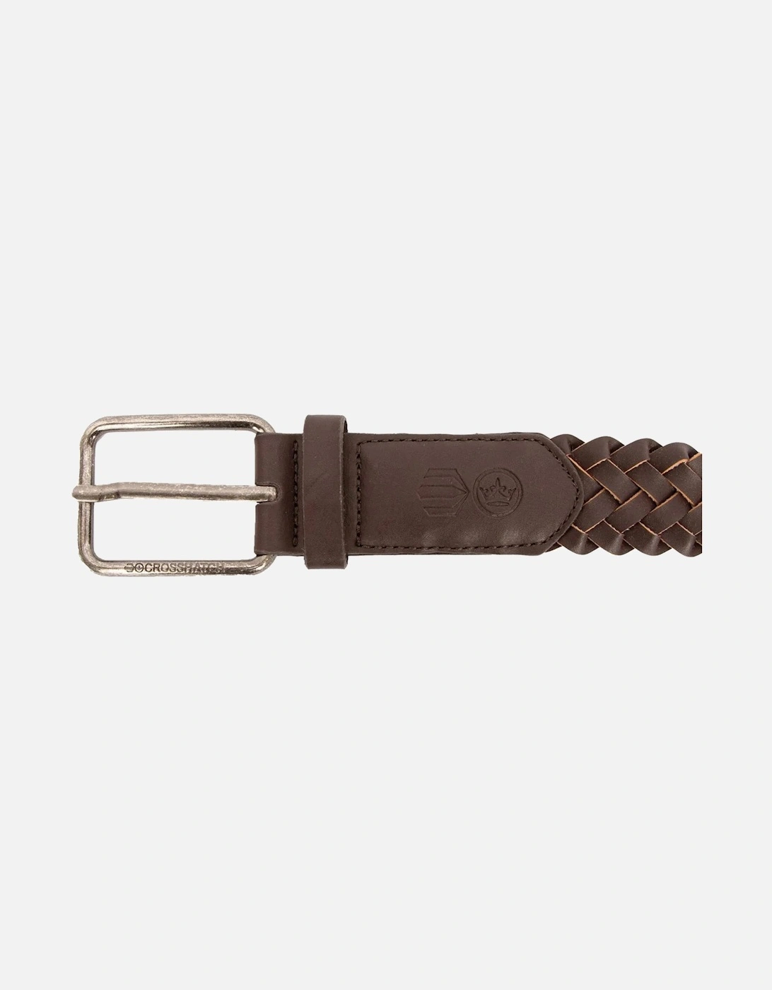 Mens Pretzel Woven Waist Belt