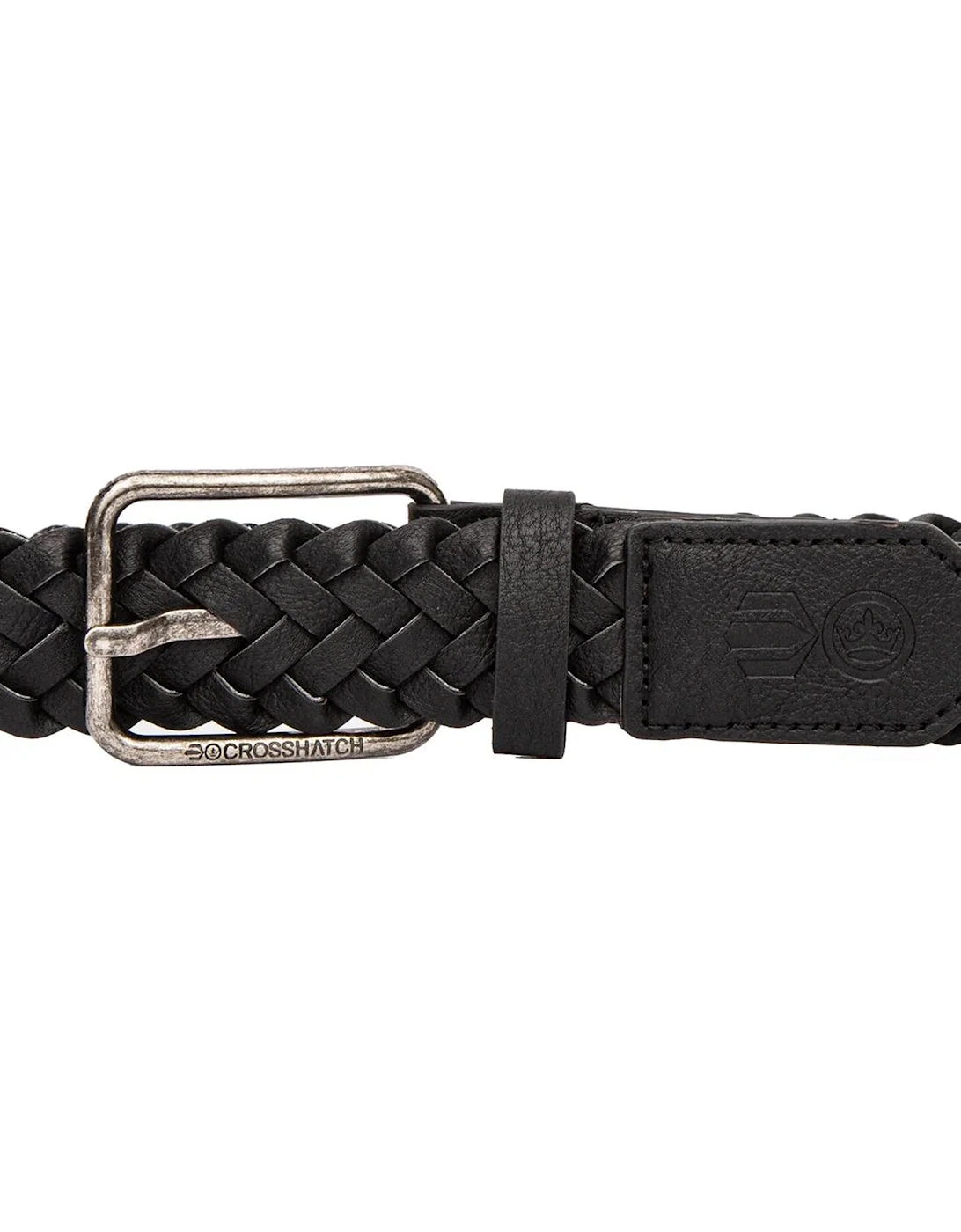 Mens Pretzel Woven Waist Belt