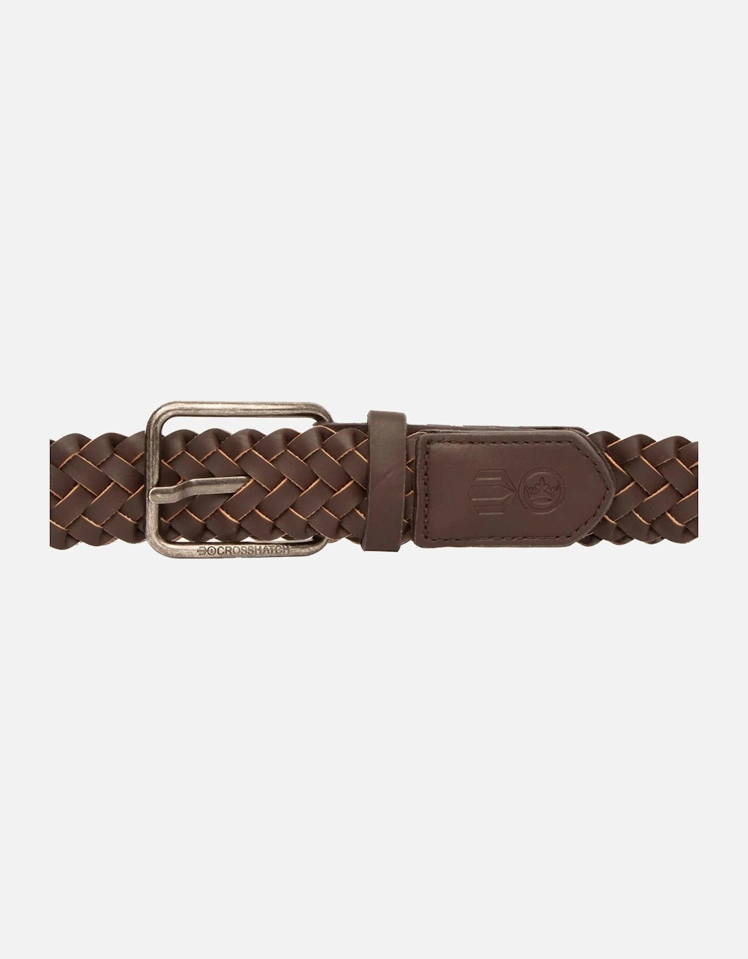 Mens Pretzel Woven Waist Belt