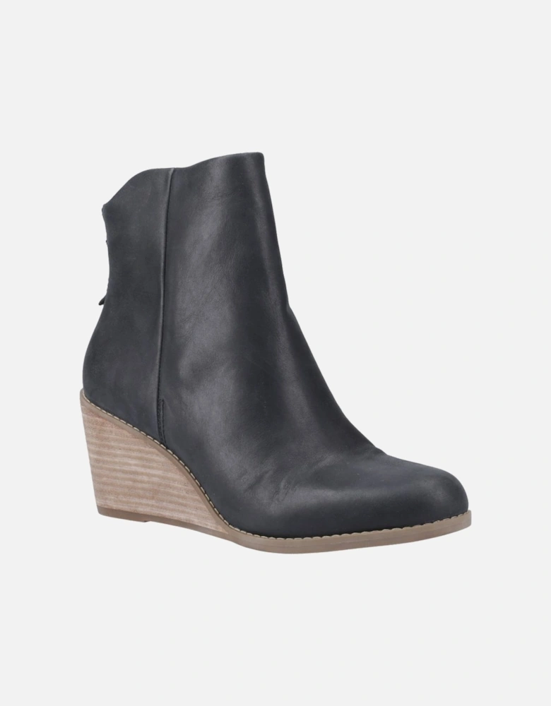 Casey Womens Wedge Ankle Boots