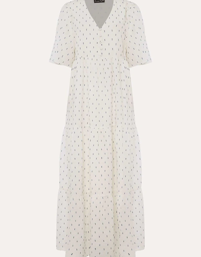 Blakely Cotton Dash Maxi Dress