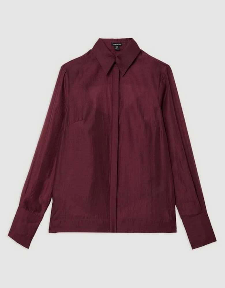 Lydia Millen Tall Organdie Woven Shirt