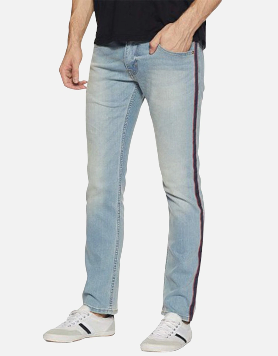 Levi's Men's LEVIS 65504 Mens Jeans Original Riveted Stretch Skinny Straight Fit Denim Pants - Blue - Size: 34/30