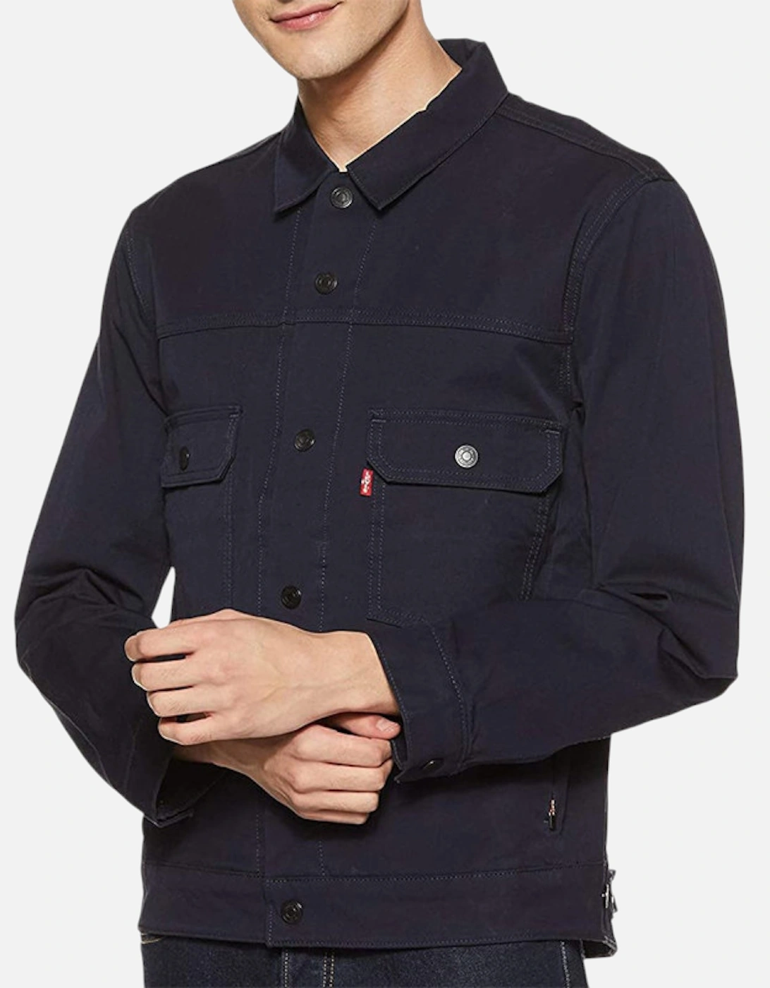 LEVIS 39446 Mens Jacket LEVI Fleece Zip Coat Classic Pullover Casual Outwear Top