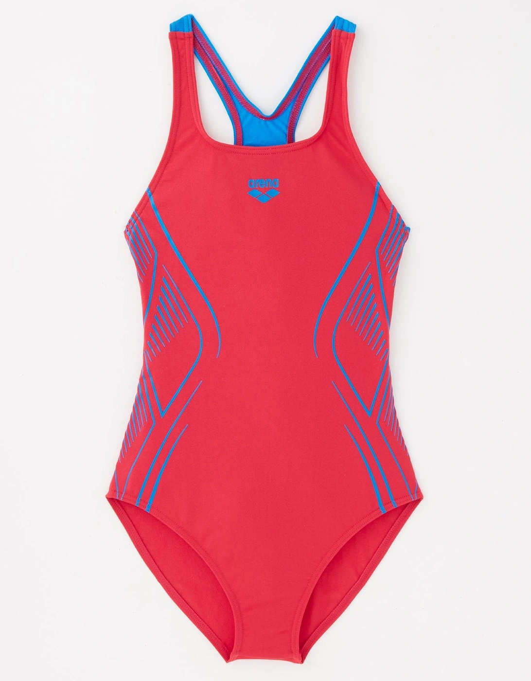 Girls Reflecting Pro Swimsuit - Pink, 2 of 1