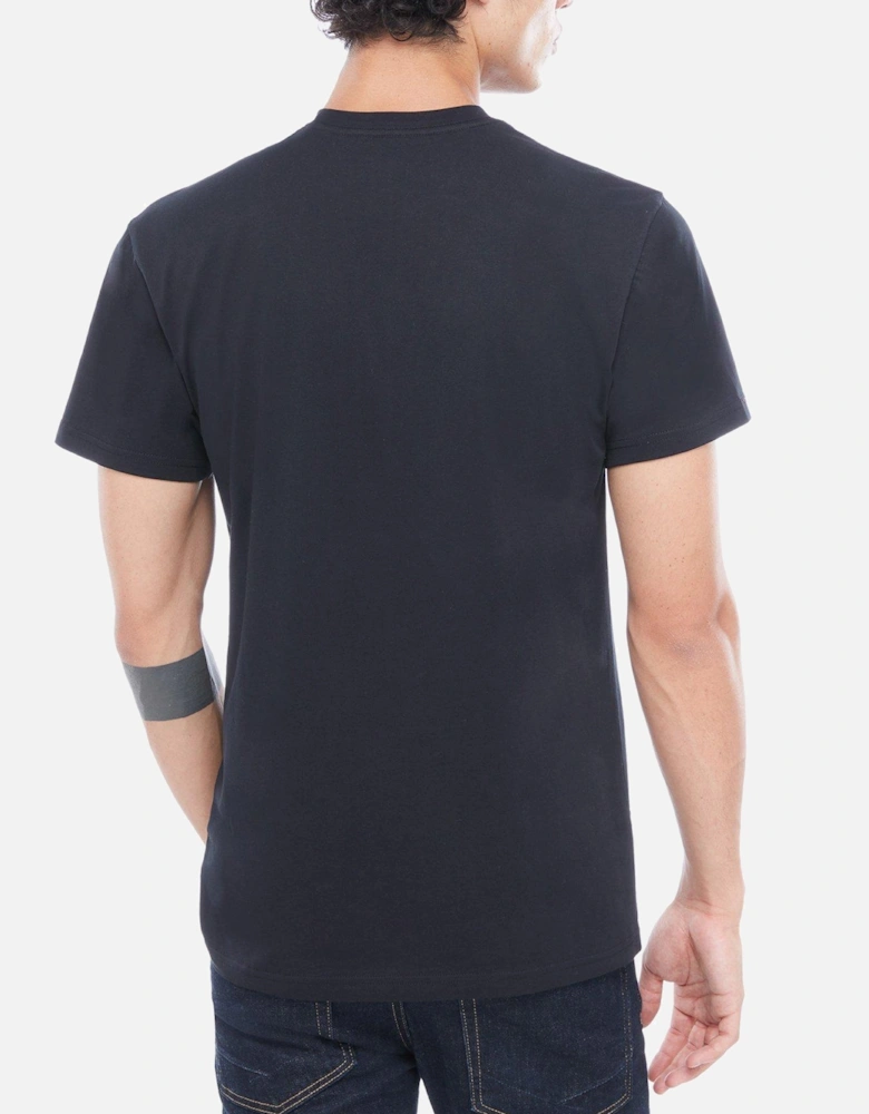 Men's Classic Logo T-Shirt - Black/White