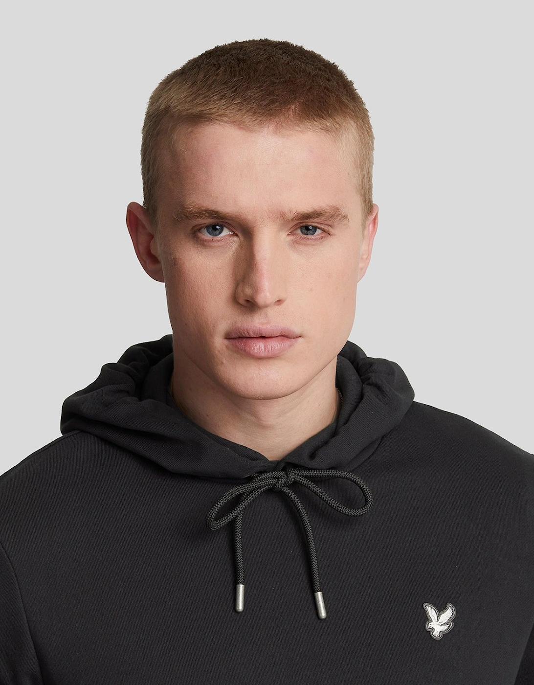 Diagonal Weave French Terry Hoodie