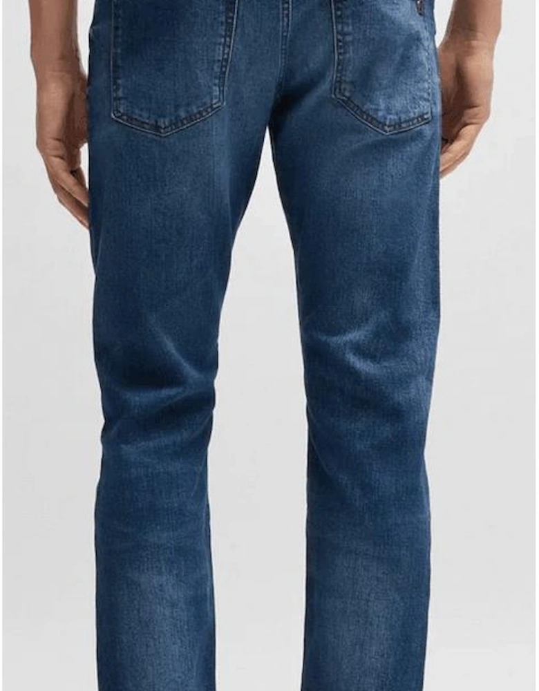 Delaware Selvedge Denim Slim Fit Blue Jeans