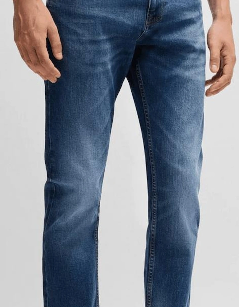 Delaware Selvedge Denim Slim Fit Blue Jeans