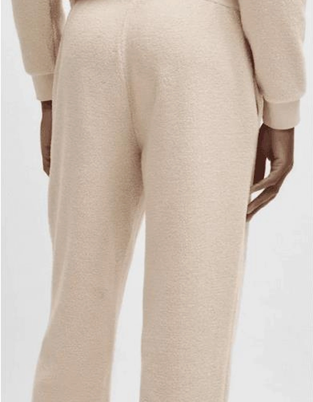 Contemp Stretch Fleece Regular Fit Beige Tracksuit