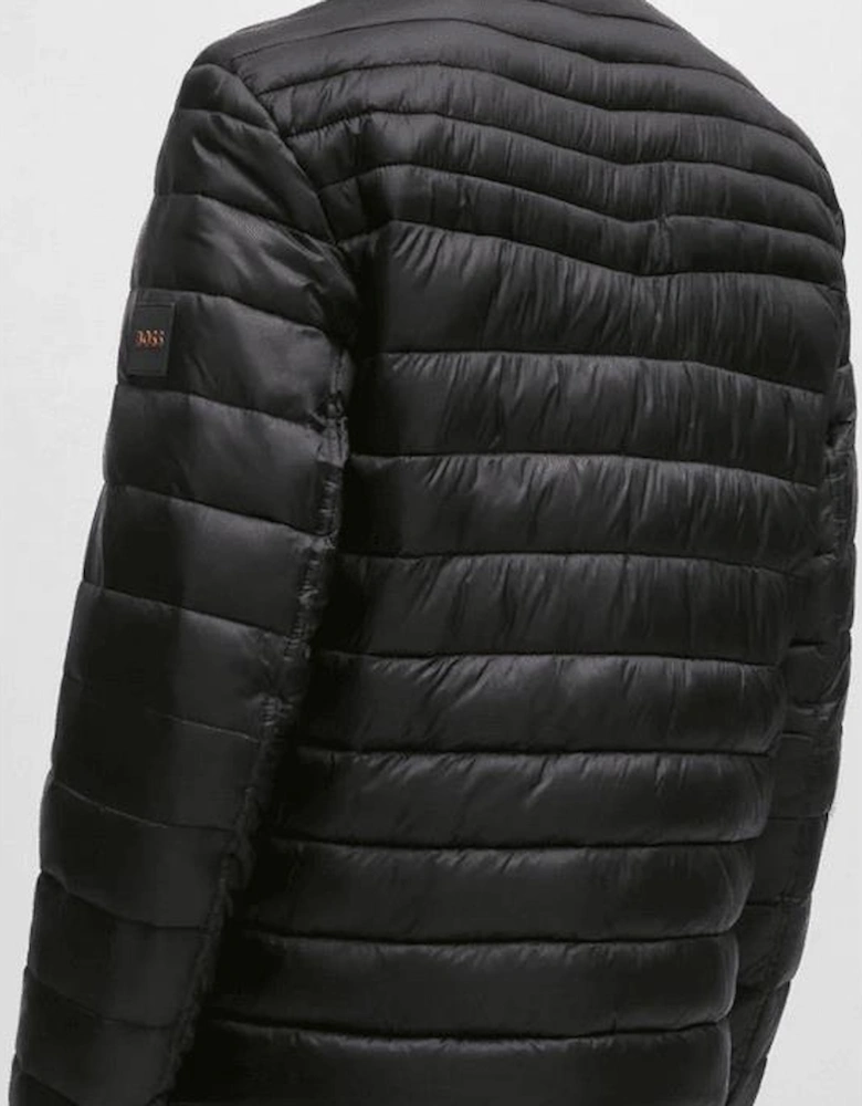 Oden1 Water-Repellant Padded Black Puffer Jacket