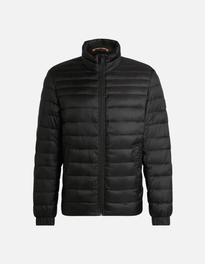 Oden1 Water-Repellant Padded Black Puffer Jacket