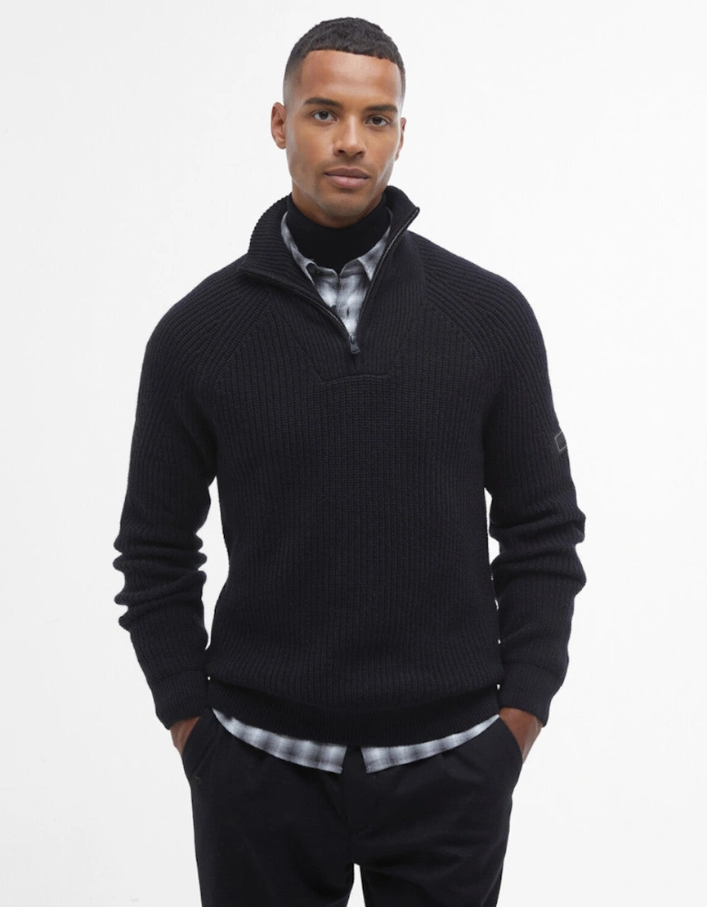 Chester Funnel Sweater BK11 Black