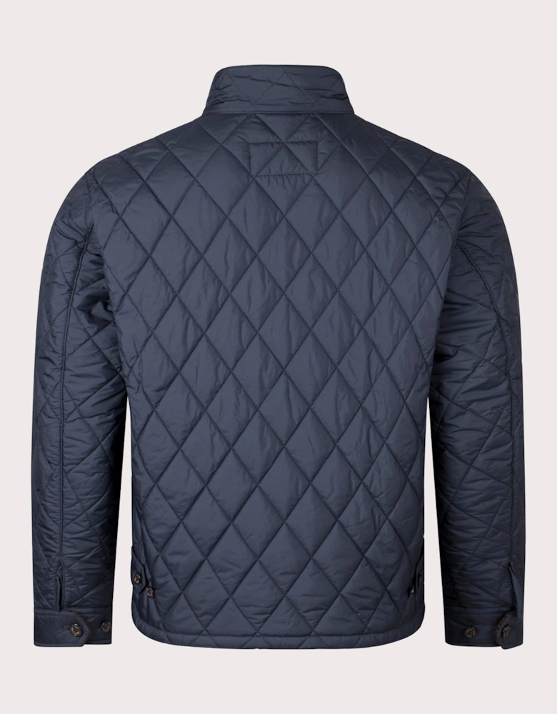 Insulated Quilted Shirt Jacket