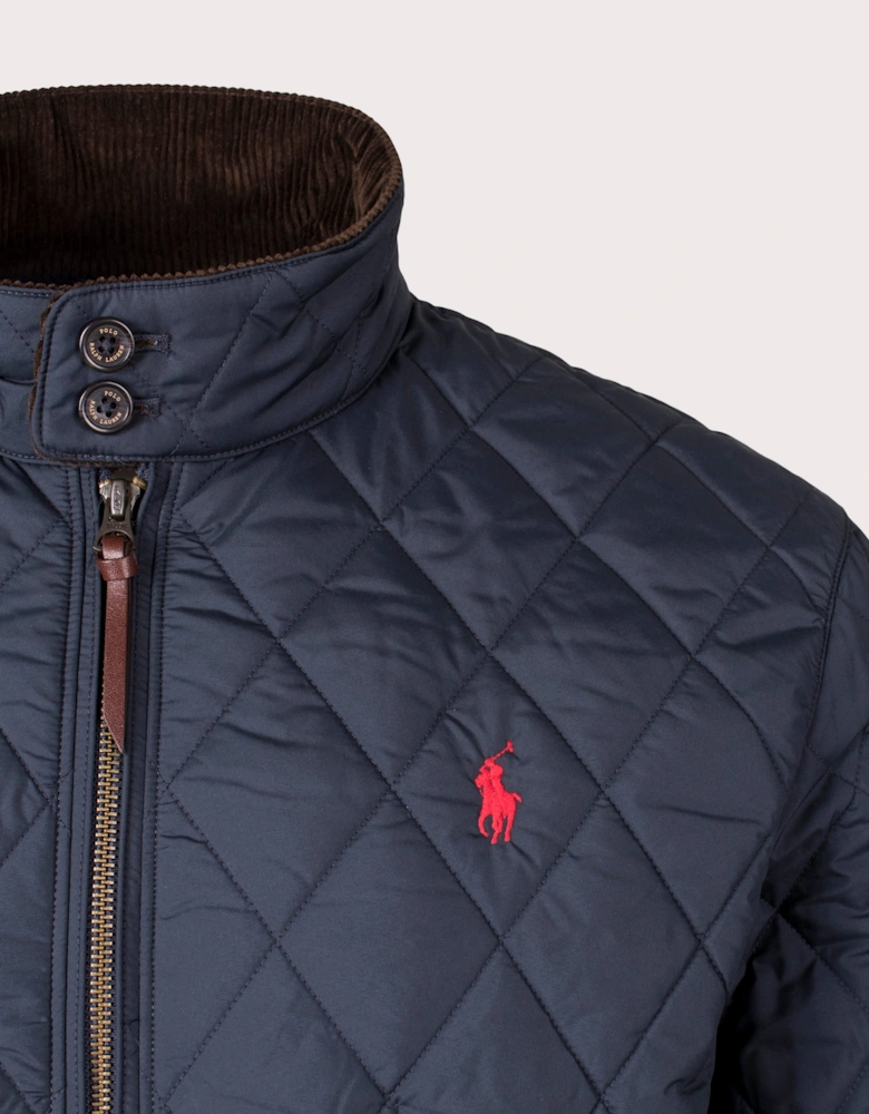 Insulated Quilted Shirt Jacket
