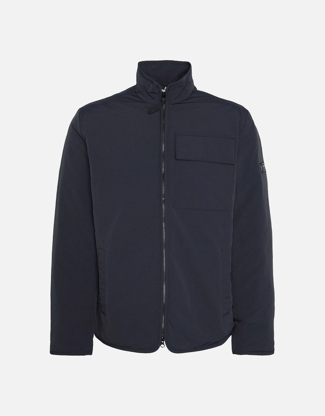 Men's Barbour International Glenton Quilt Jacket BK11 Black - Size: 40/Regular