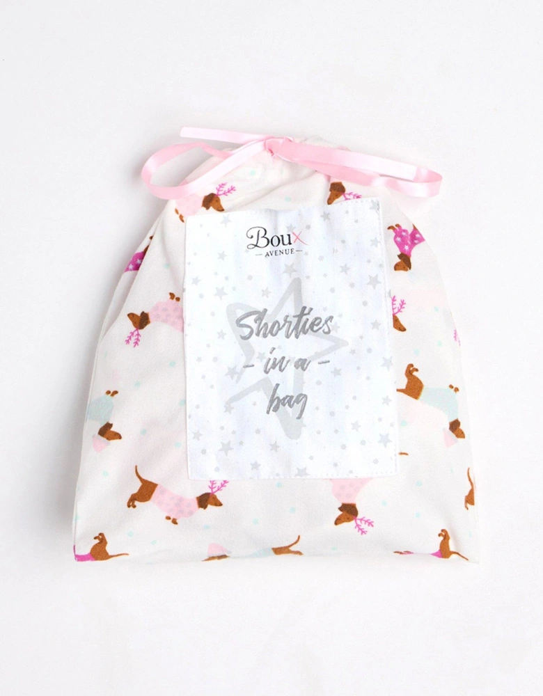 Dog Sleeve Shortie In A Bag - Ivory Mix