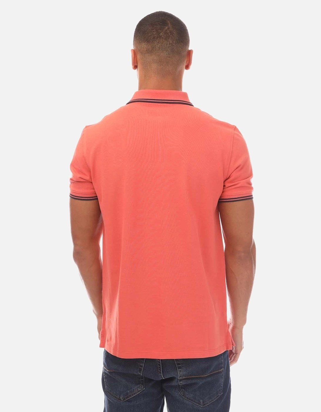 Millers River Tipped Pique Polo Shirt