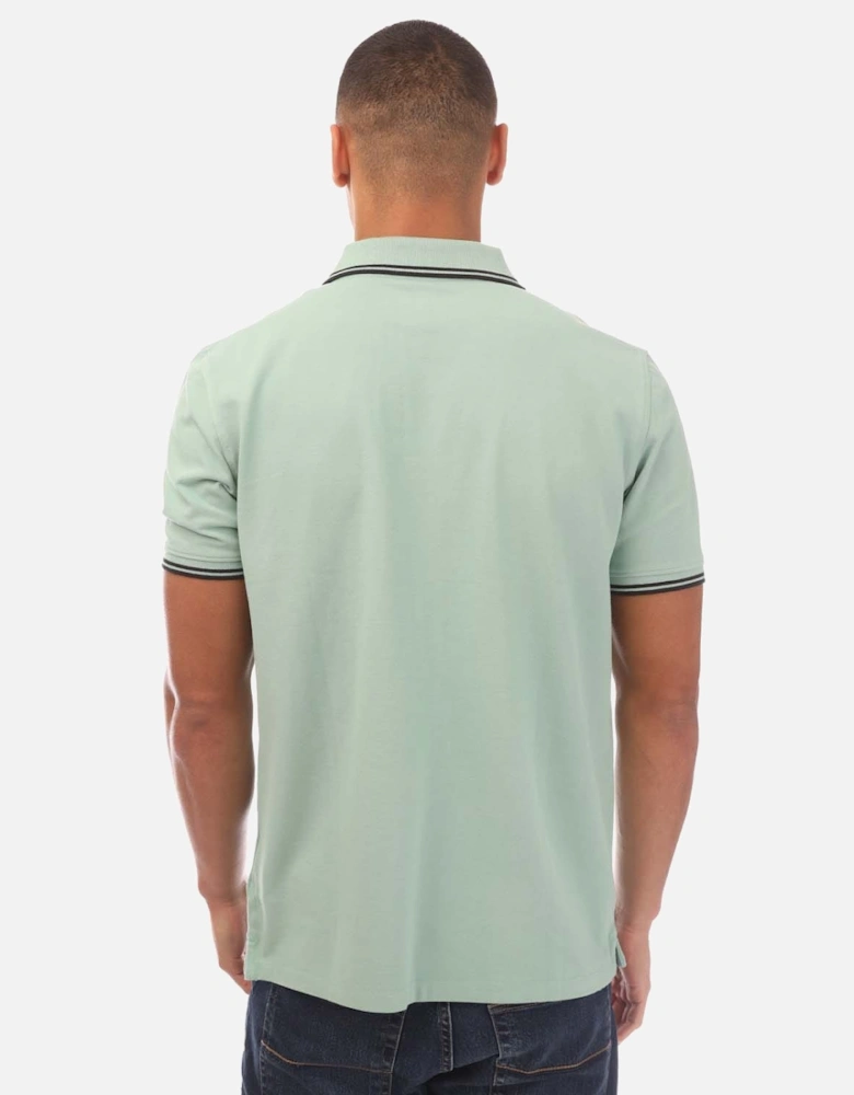 Millers River Tipped Pique Polo Shirt