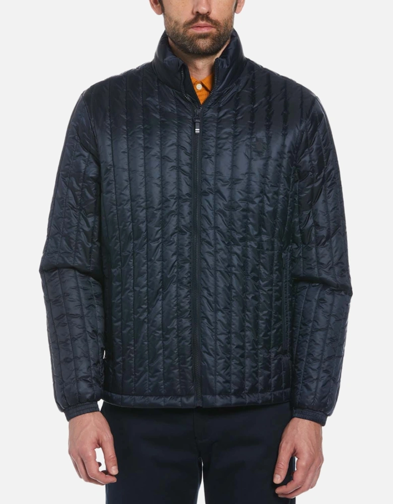 Vertical Quilted Jacket