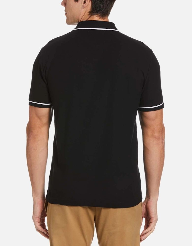 Earl Organic Cotton Pique Polo Shirt