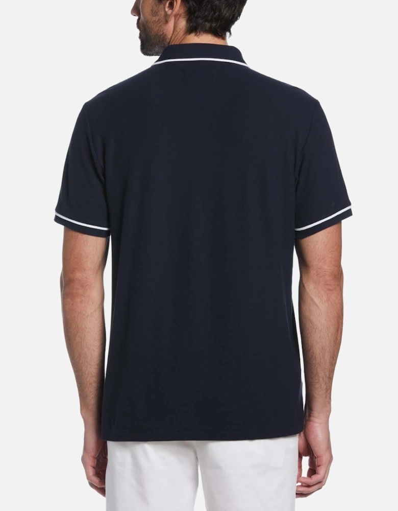 Earl Organic Cotton Pique Polo Shirt