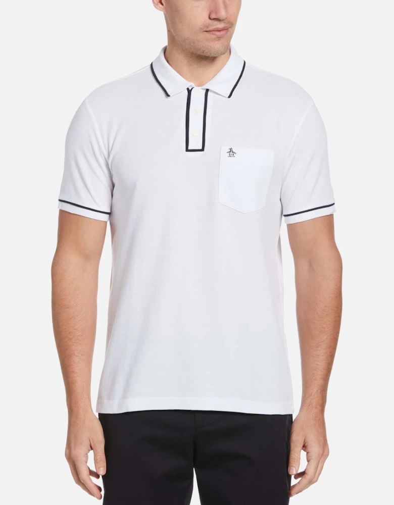 Earl Organic Cotton Pique Polo Shirt