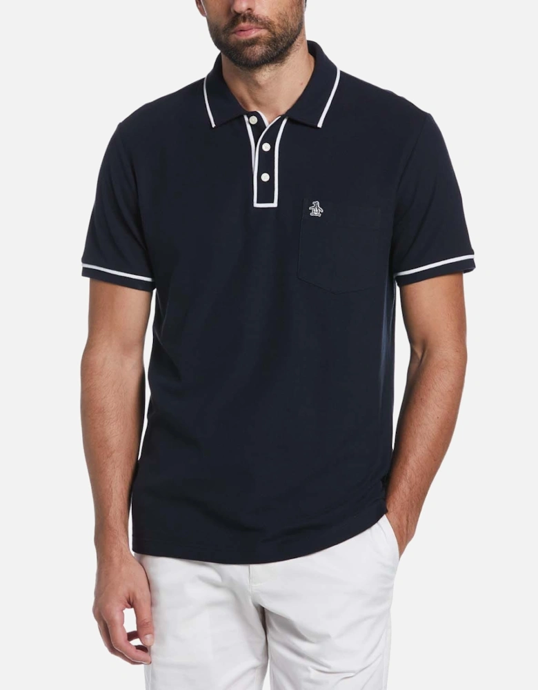 Earl Organic Cotton Pique Polo Shirt