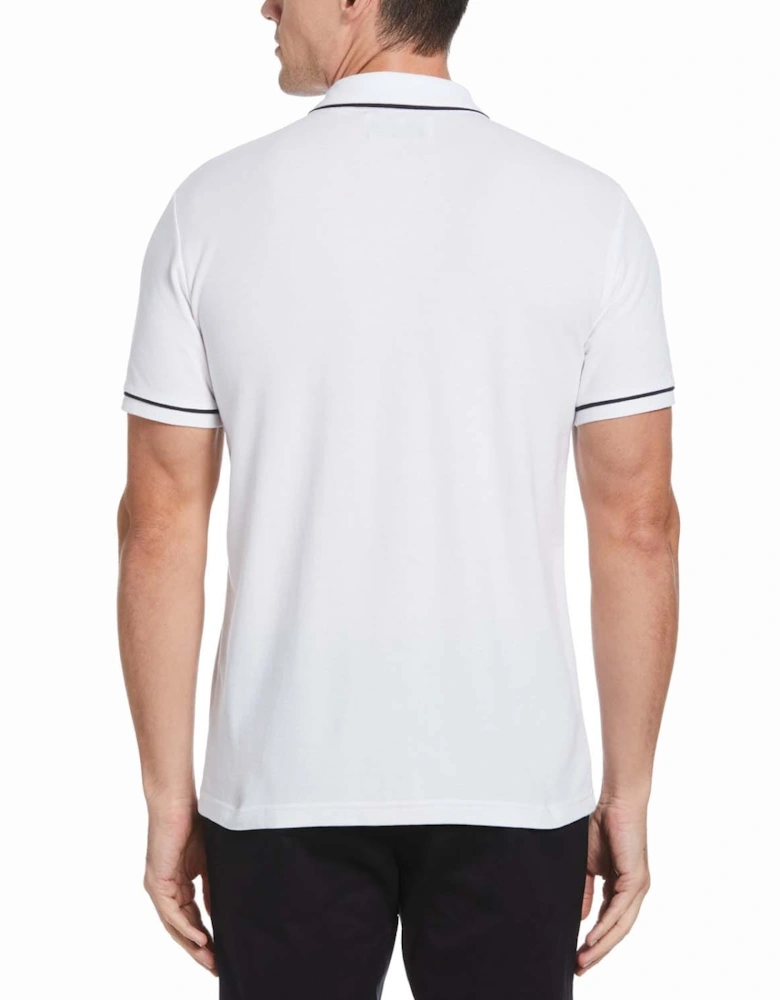 Earl Organic Cotton Pique Polo Shirt